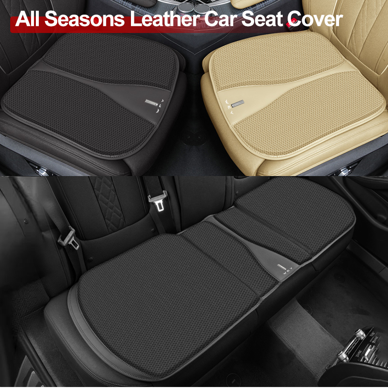 Car Accessories Under 500 - カーシートクッションカバー通気性アイスシルクソフトマットアクセサリー WEY タンク 500 マキアートコーヒー 01