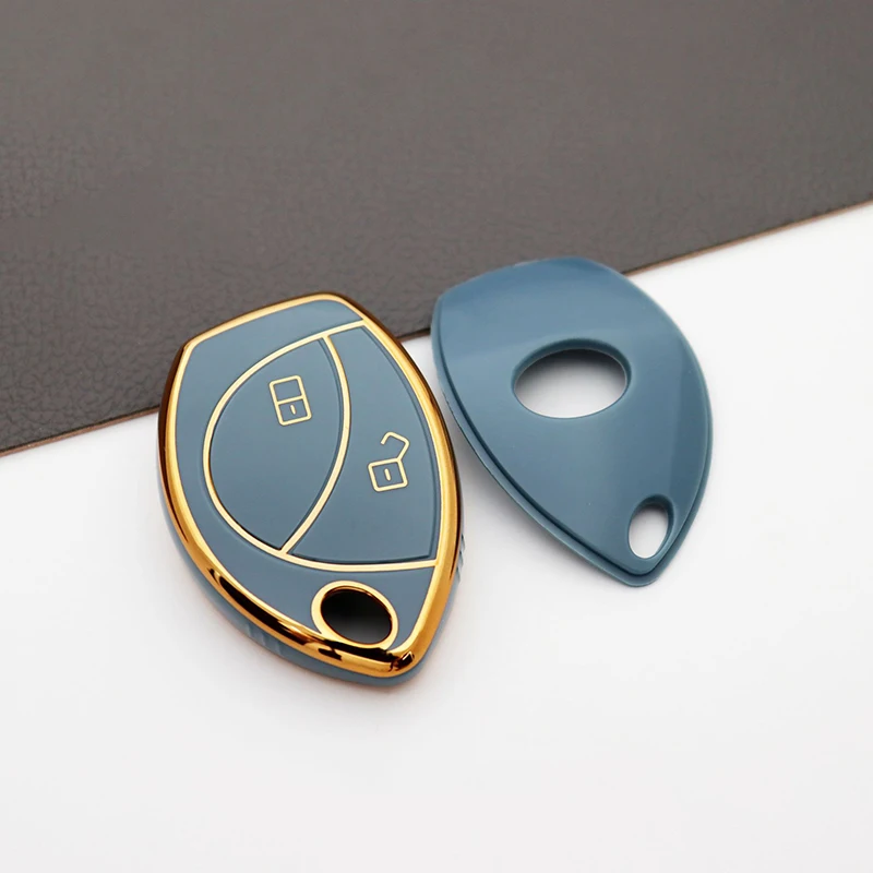Car Accessories Malaysia - 2つまたは3つのボタン,tpuカーキーケース,キーフォブホルダー,トヨタ,マレーシア,トラグガード,vgアラーム,コブラ用保護アクセサリー