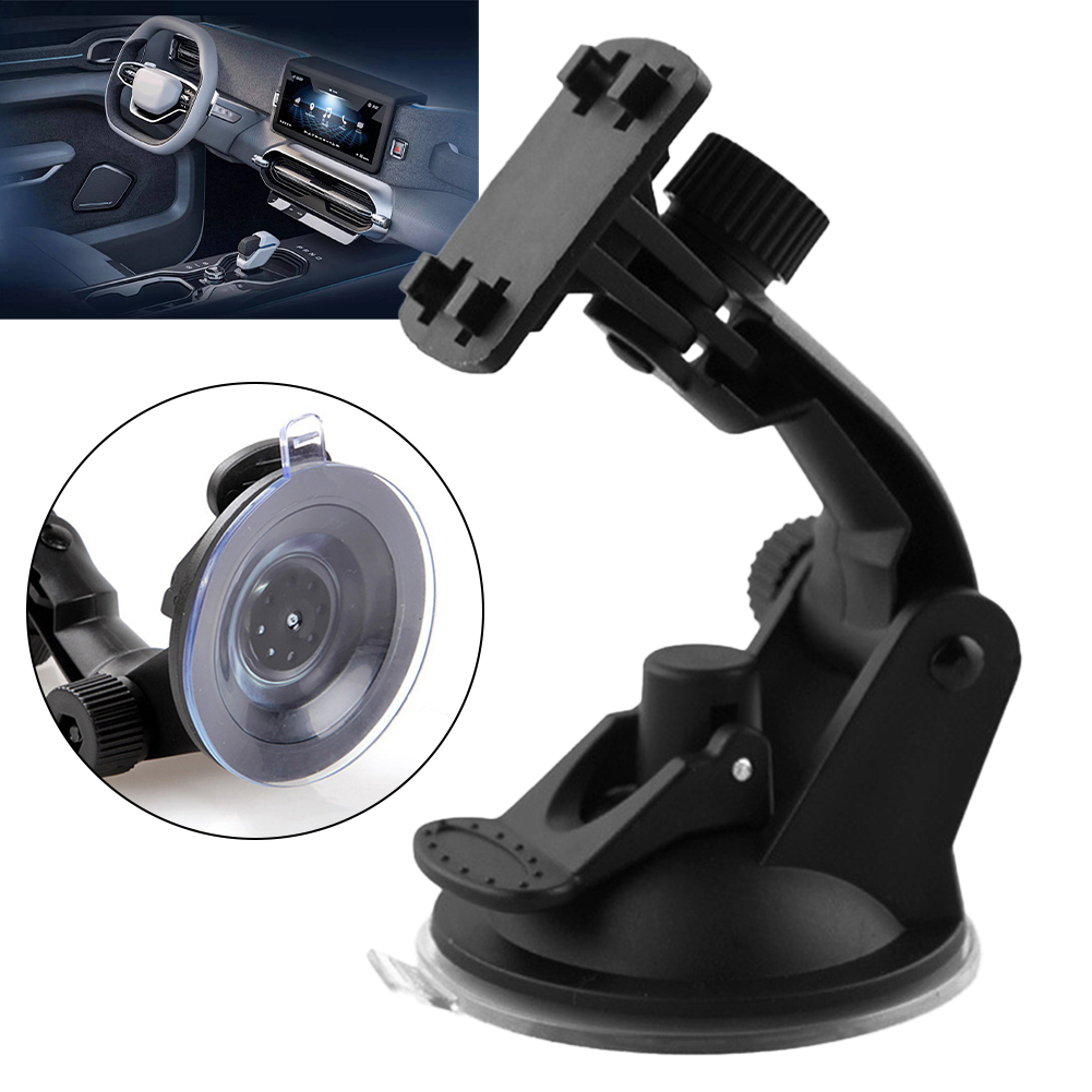 Car Cup Holder Expander - 車載 GPS スタンド 車両用調整可能なフロントガラス吸盤マウントホルダー ダッシュカムブラケット カーアクセサリー