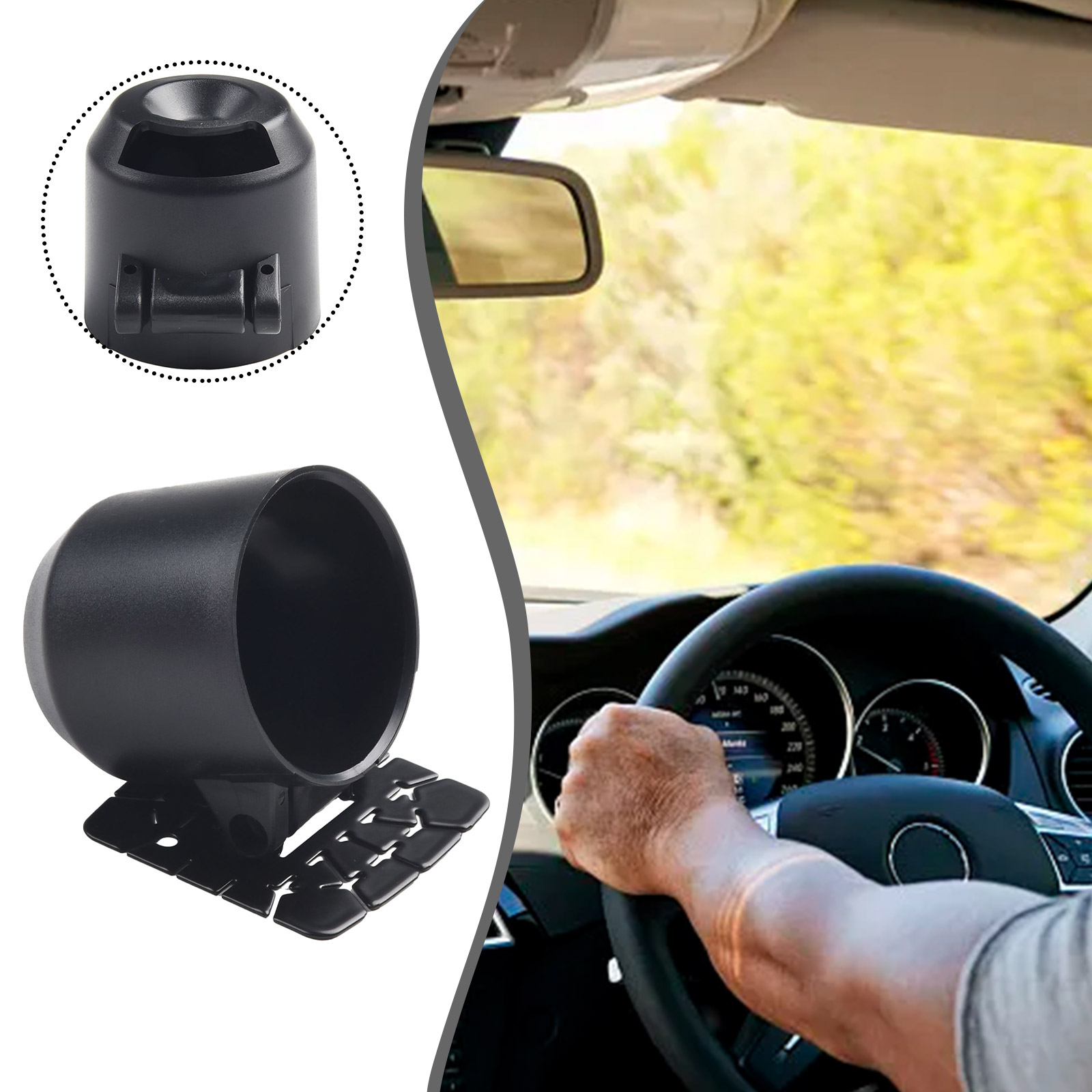 車のシングルゲージホルダー Universl 車/トラック/ - Car Cup Holder Expander のレビューと価格