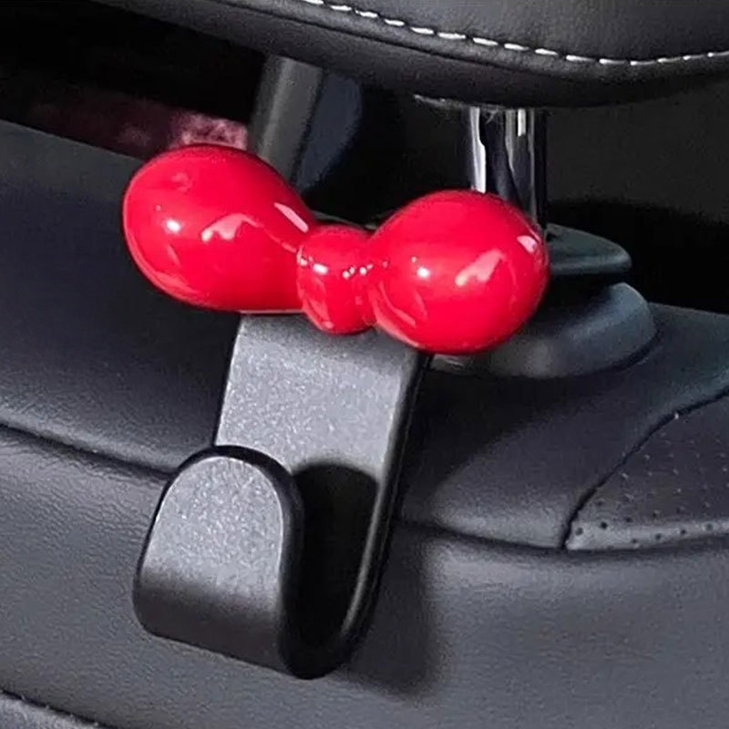 ミニマリストなボウ型車用後部座席吊り下げフック、実用的な収納 - Car Accessories Useful のレビューと価格