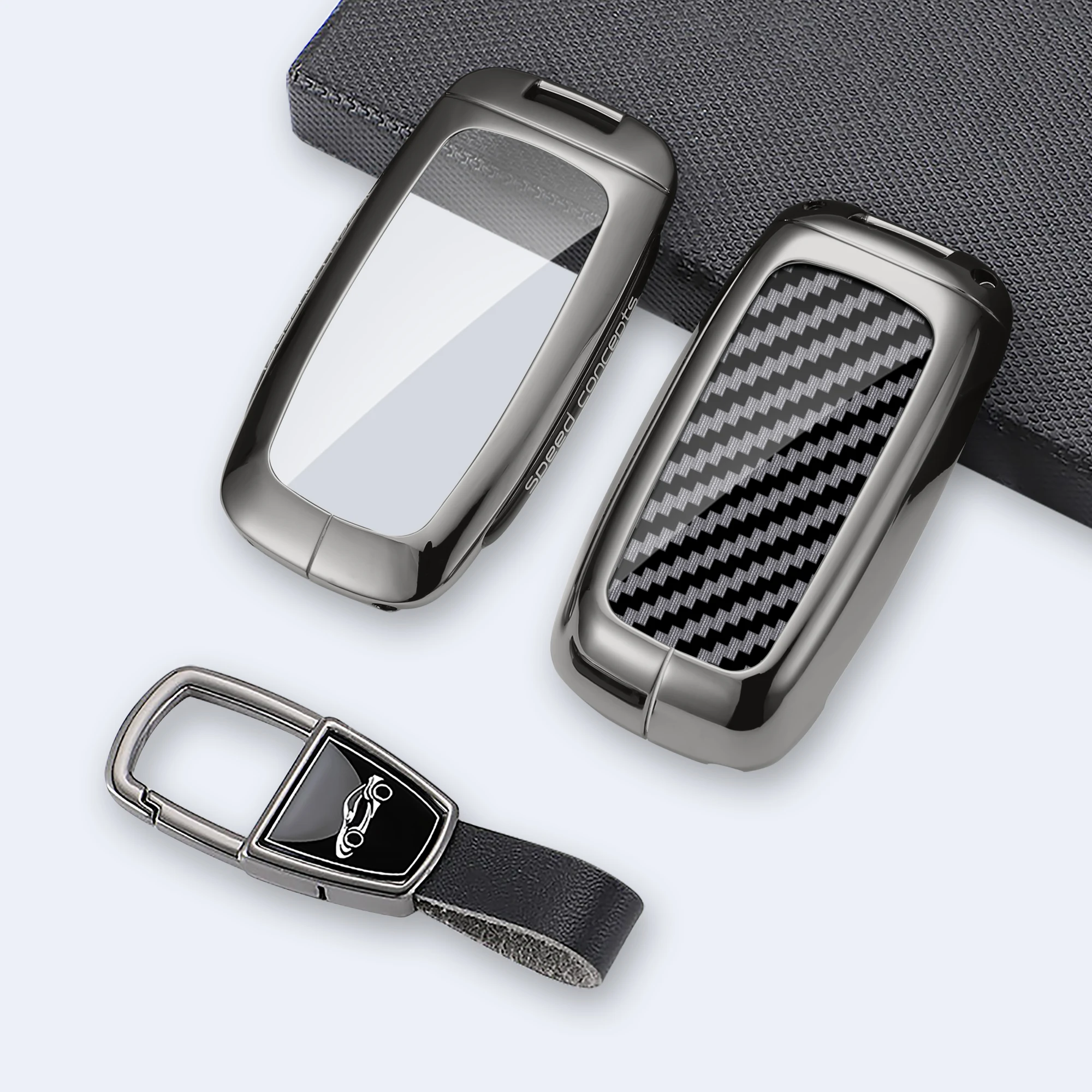 適切な亜鉛合金レザーカーキーカバーフォブケーストヨタペロドゥ - Car Accessories Malaysia のレビューと価格