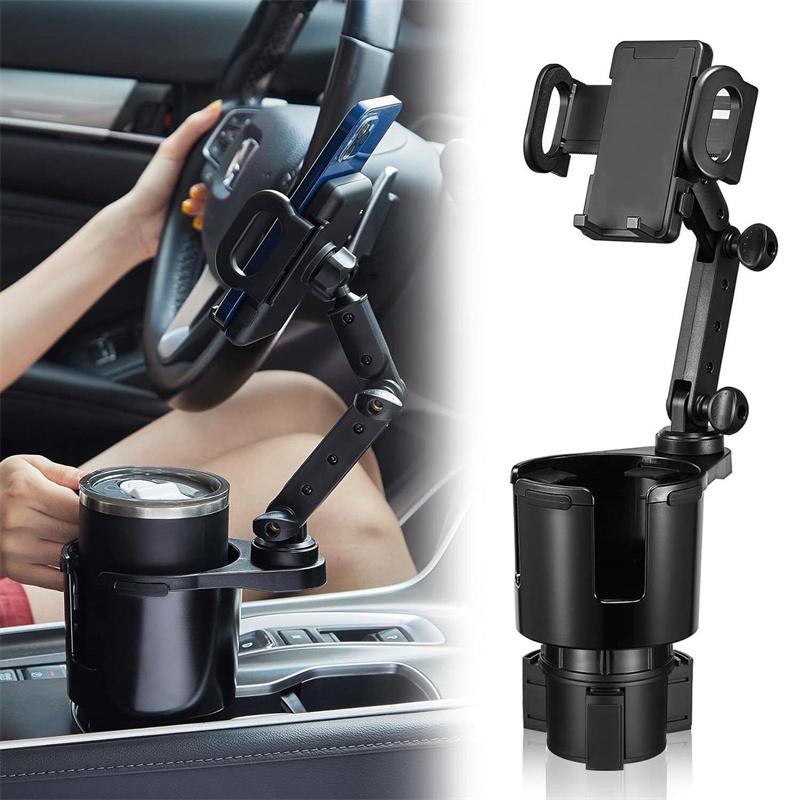 調節可能なユニバーサルカーカップホルダー、ドリンクホルダーエ - Car Cup Holder Expander のレビューと価格