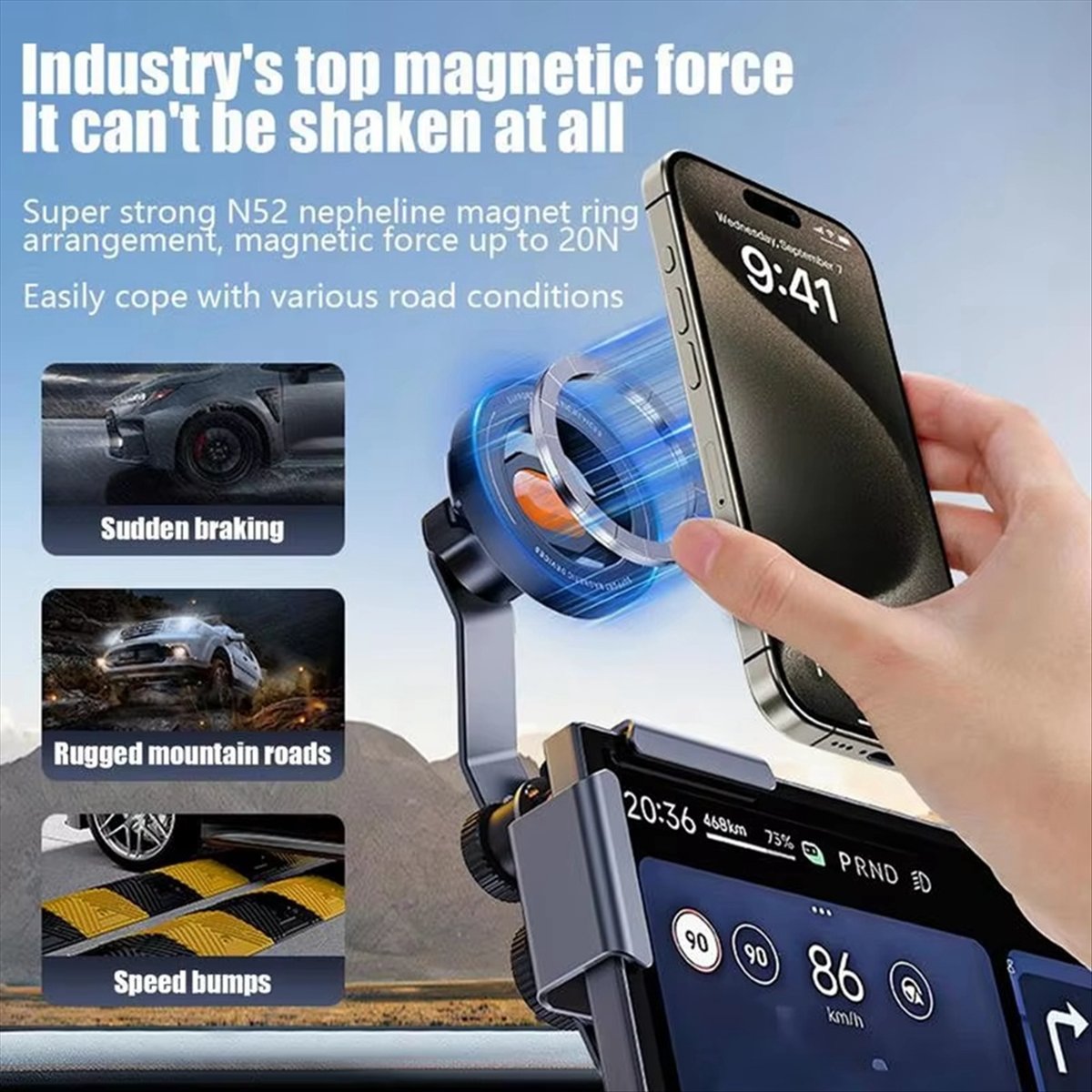 forfor 調節可能な車載電話クレードル ダッシュスタンド - Car Cup Holder Expander のレビューと価格