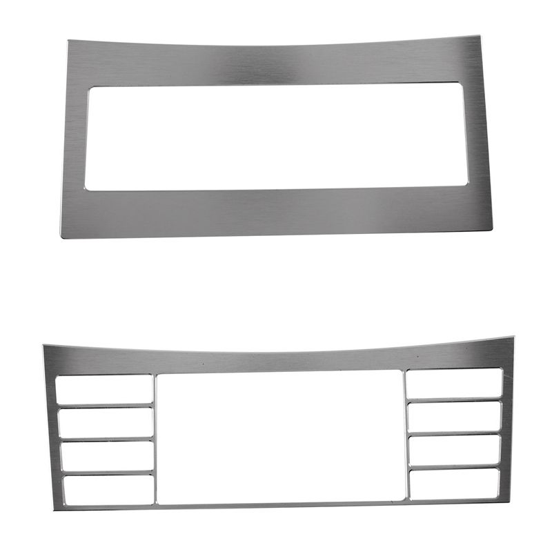 A65P-2Pcs 車コンソール空調 CD パネルボタンフレ - Car Accessories Low Price のレビューと価格