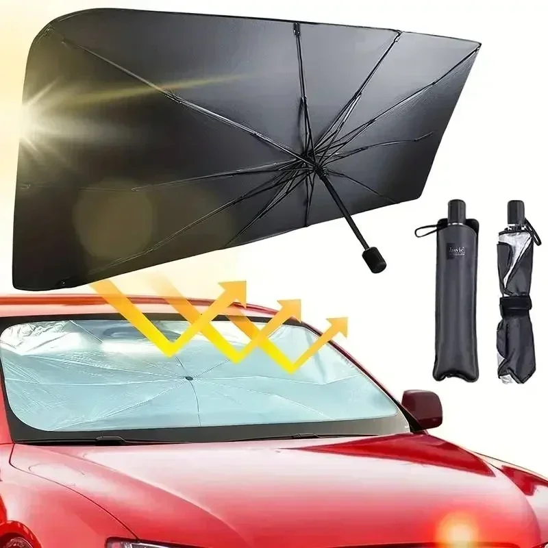 多目的便利な折りたたみ式車のフロントガラスサンシェードインテ - Car Accessories Useful のレビューと価格