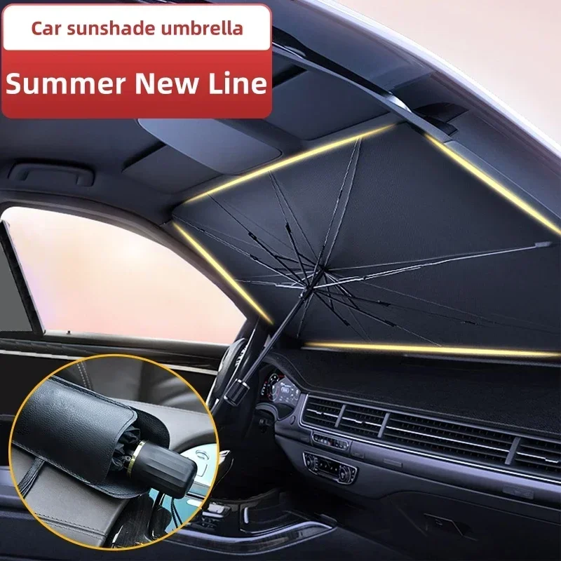 多目的便利な折りたたみ式車のフロントガラスサンシェードインテ - Car Accessories Useful のレビューと価格