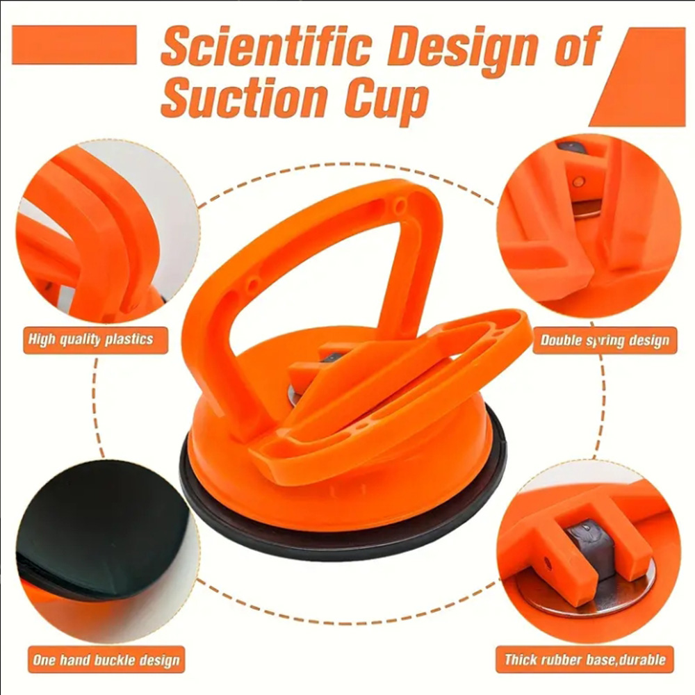 真空強力なガラスリフティング吸盤ヘビーデューティ真空 ABS - Car Cup Holder Expander のレビューと価格