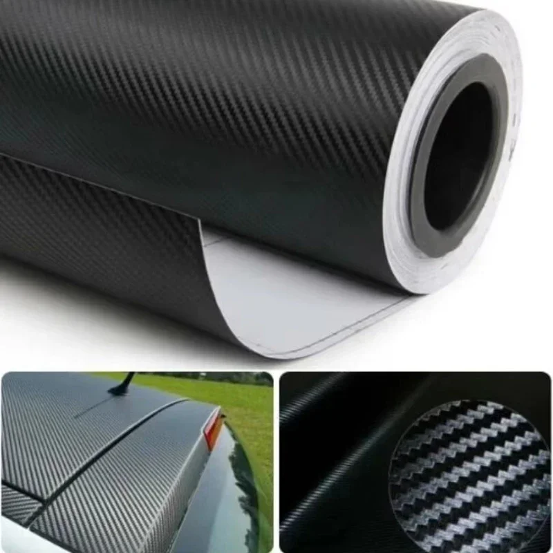 新しい 3D カーボンファイバーフィルム車の自己粘着防水保護 - Car Accessories Tape のレビューと価格