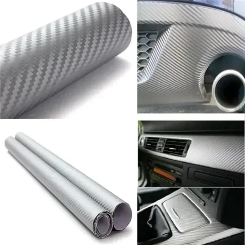 新しい 3D カーボンファイバーフィルム車の自己粘着防水保護 - Car Accessories Tape のレビューと価格