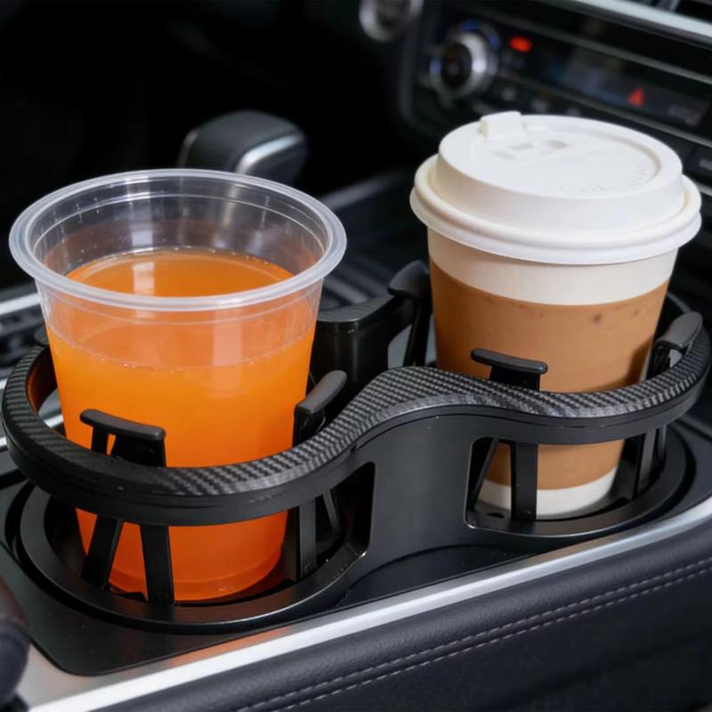 新型車用カップホルダーエキスパンダー 2-in-1 デュアル - Car Cup Holder Expander のレビューと価格