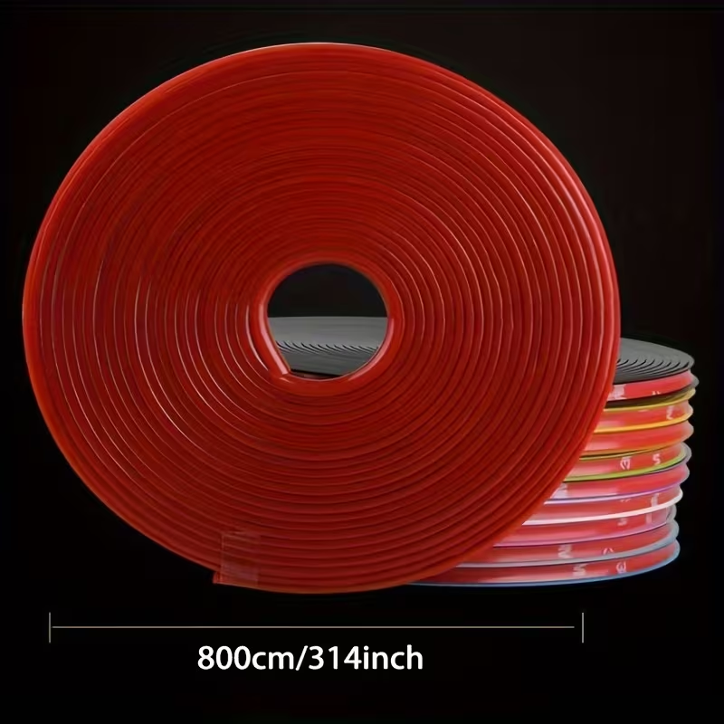 8メートル長の衝突防止・傷防止カーホイールハブストリップ、ホ - Car Accessories Tape のレビューと価格