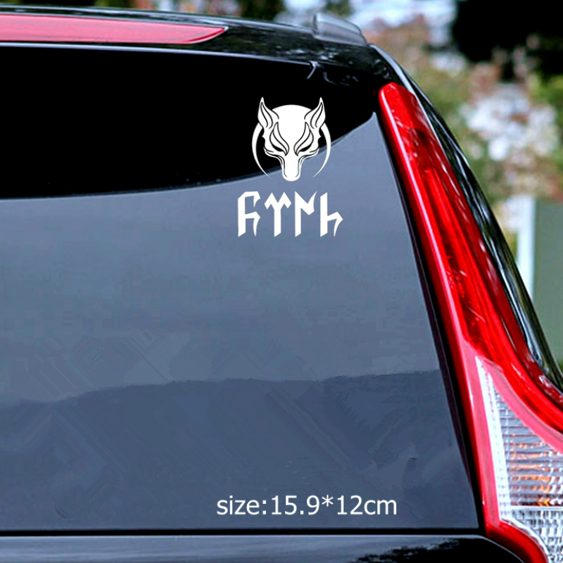 Lykx-女性のためのトルコのオオカミのビニールステッカー, - Car Accessories Malaysia のレビューと価格