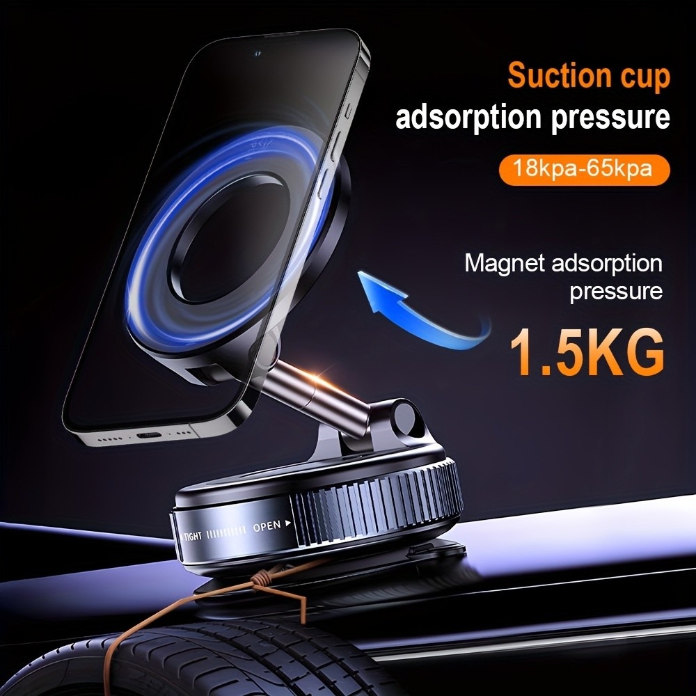 MagSafe対応マグネット式車載携帯電話ホルダー360 ° - Car Cup Holder Expander のレビューと価格