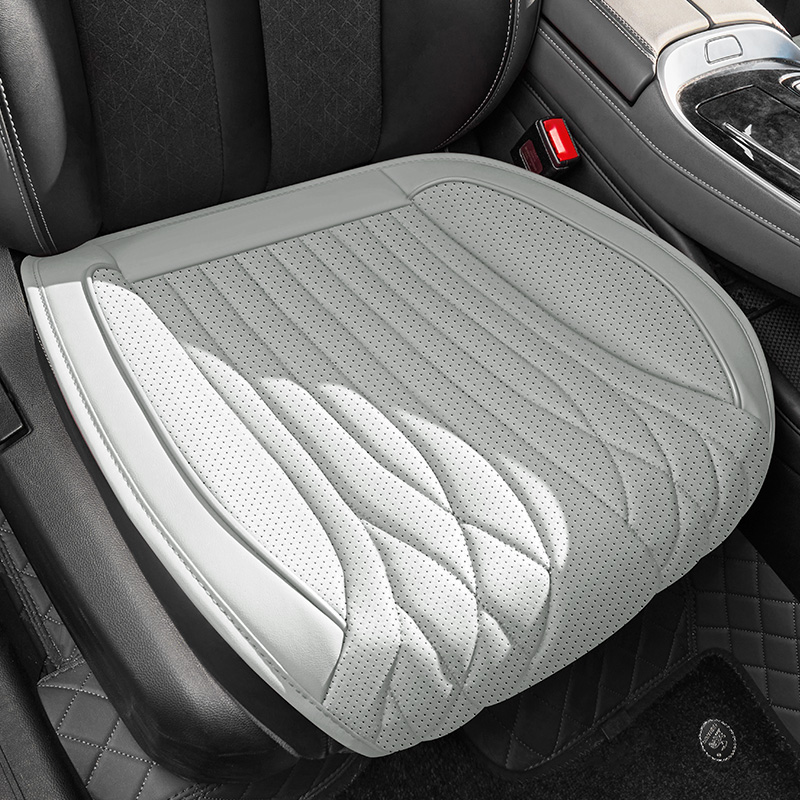 車用ユニバーサルナッパレザーシートパッド、超ソフトな質感、四 - Car Seat Cushion Memory Foam のレビューと価格