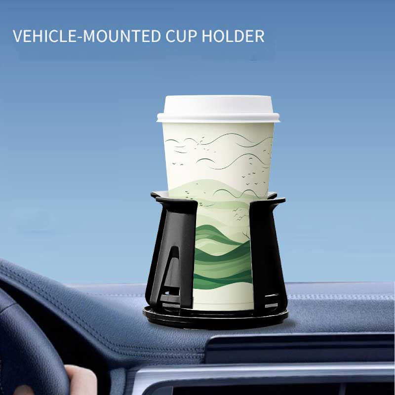 ユニバーサルカーカップホルダーエキスパンダー、調整可能な車載 - Car Cup Holder Expander のレビューと価格