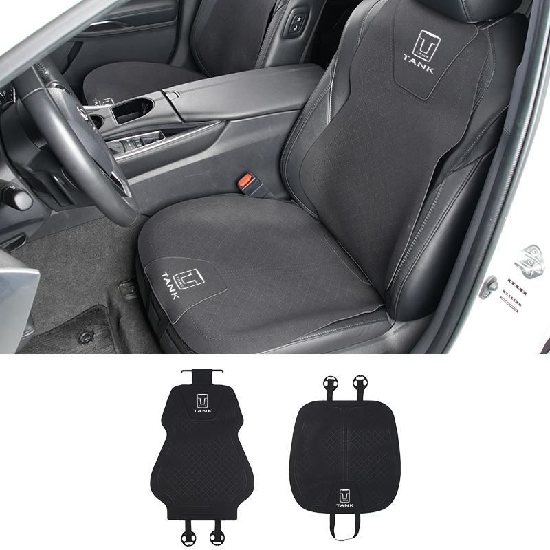 カーシートカバー腰クッションプロテクター保護マットパッドアク - Car Accessories Under 500 のレビューと価格