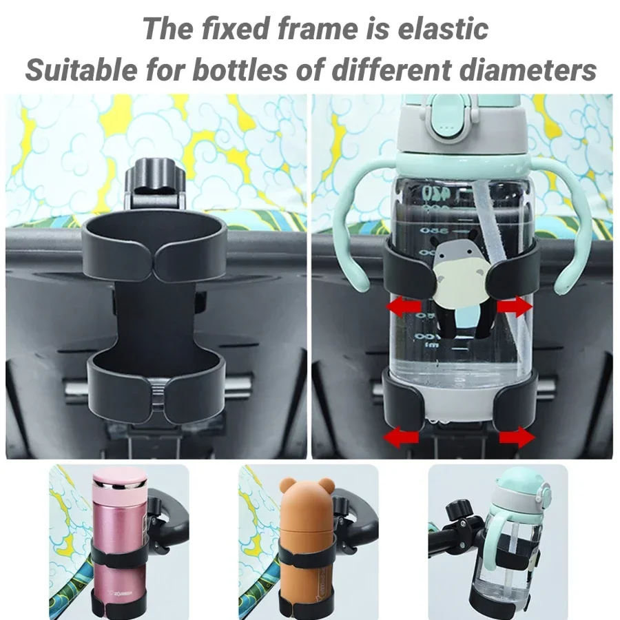 1pc ユニバーサルウォーターボトルホルダー調節可能なカップ - Car Cup Holder Expander のレビューと価格