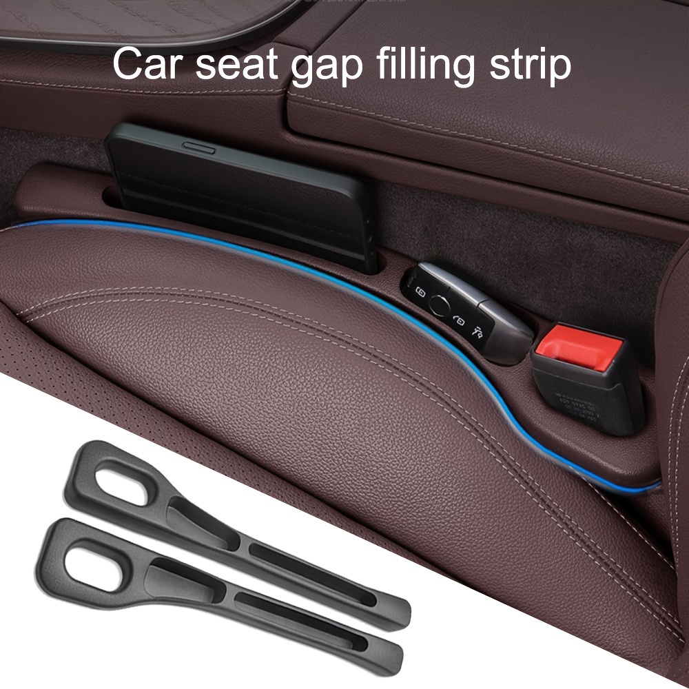 2pc カーシートギャップフィラーオーガナイザー Pu 防水 - Car Accessories Tape のレビューと価格