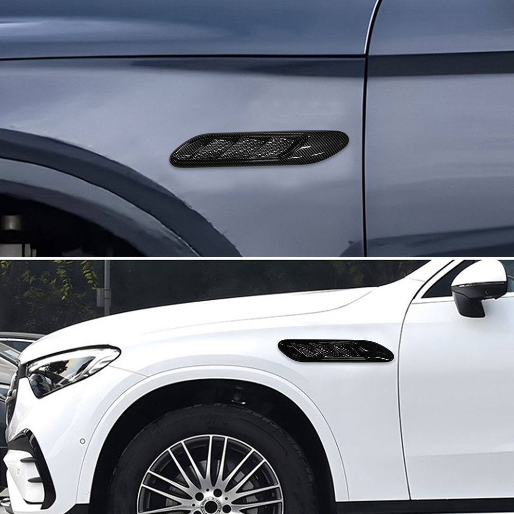 2 個の車のエアインテーク、胸部側アウトレットストリップ用防 - Car Accessories Tape のレビューと価格